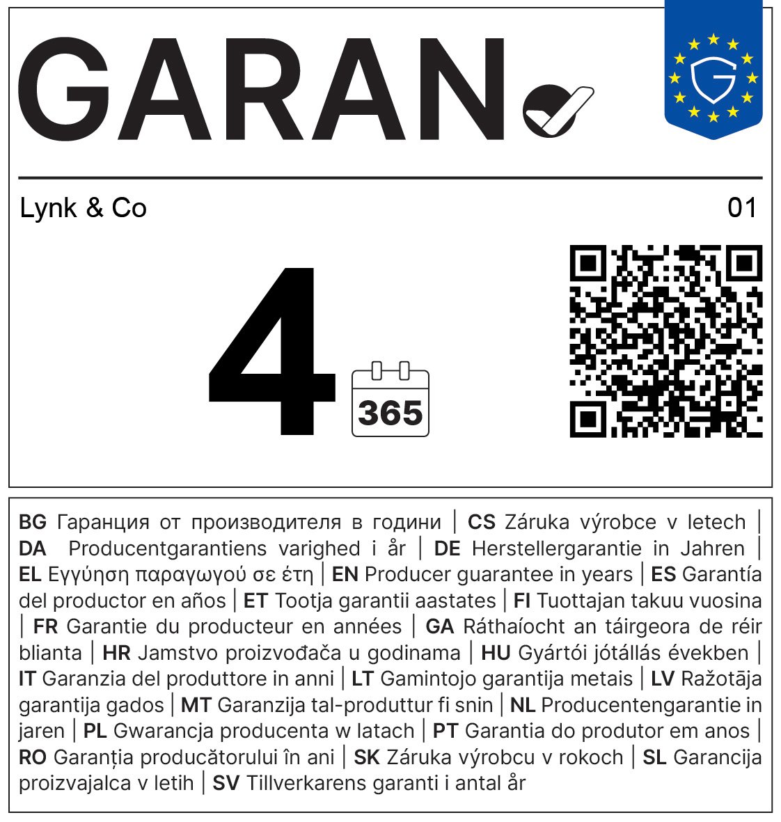 Lynk&Co 01 1.5TD More+ACC+CarPlay+360°
