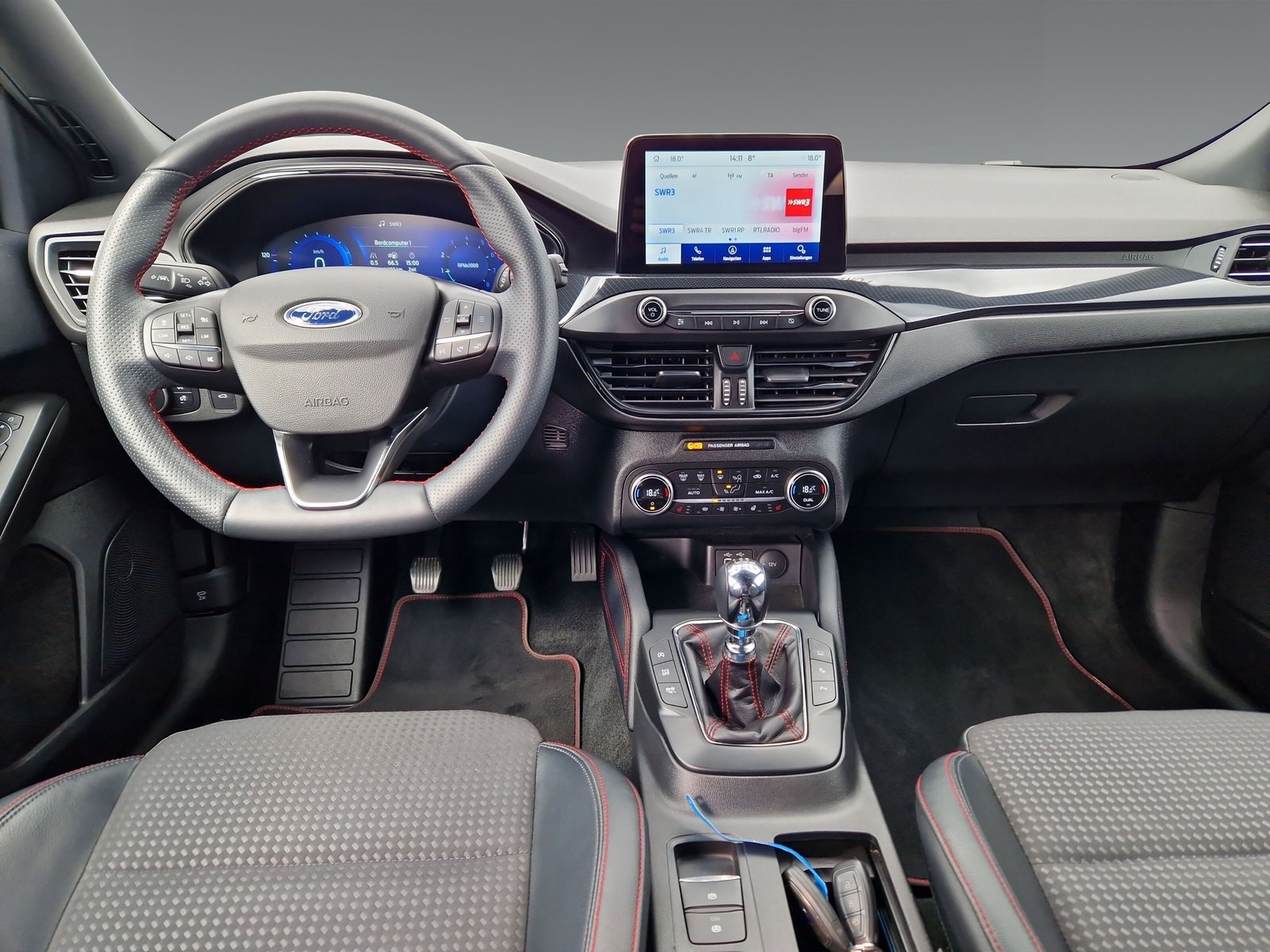 Ford Focus 1.0 EcoBoost ST-Line X 92KW(125PS) LED Matrix, Navi+B&O, 18 Zoll LM-Felgen, el. Heckklappe, RfKamera